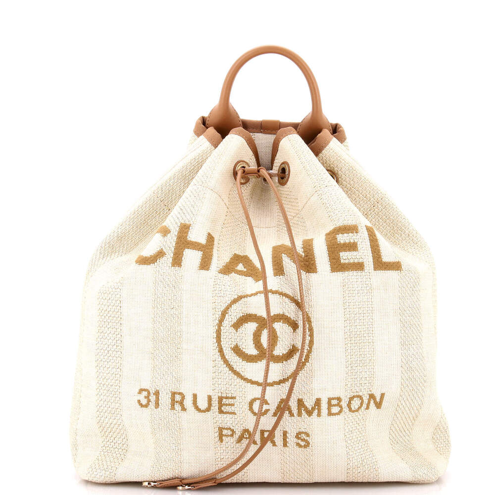 Chanel Large Deauville Backpack